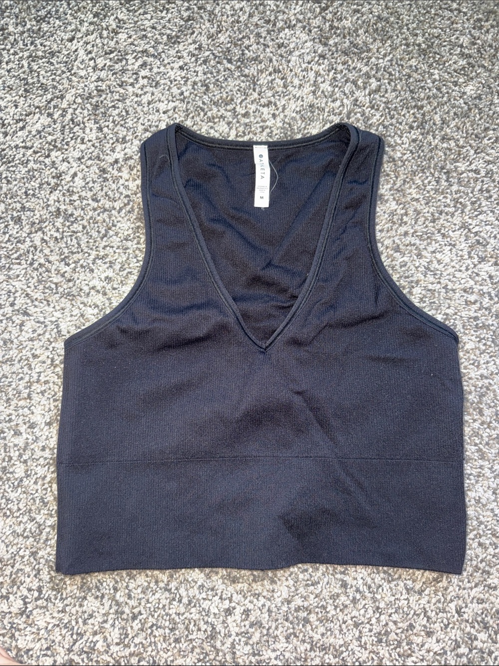 Athleta ribbed crop top